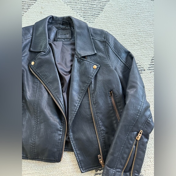 Blank NYC Faux leather black jacket - Picture 2 of 6